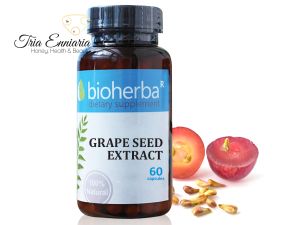 Grape Seed Extract, 280mg, 60 Capsules, Bioherba 