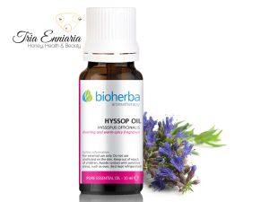 Hyssop, Pure Essential Oil, 10 ml, Bioherba