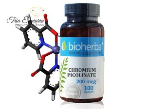 Chromium Picolinate, 200 mcg, 100 Capsules, Bioherba