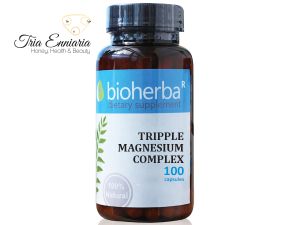 Triple Magnesium Complex, 250 mg, 100 Capsules, Bioherba