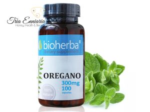 Oregano, 300 mg, 100 Capsules, Bioherba