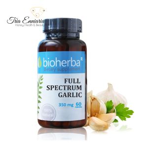 Full Spectrum Garlic, 350 mg, 60 Capsules, Bioherba
