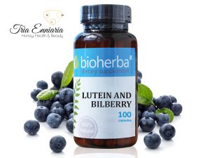Lutein And Blueberry, 100 Capsules, Bioherba