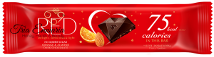 Dark Chocolate With Orange And Almond, 26 g, Red