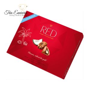 Milk Chocolate And Coconut Candy, 132 g, Red