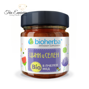 Zinc And Selenium In Organic Honey, 280 g, Bioherba