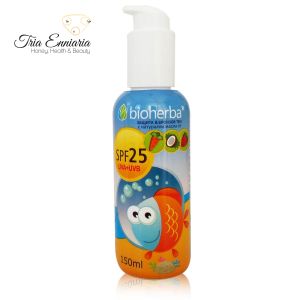 Sunscreen Cream For Face And Body, SPF 25, 150 ml, Bioherba