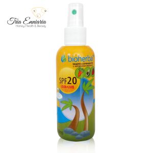 Sunscreen Face And Body Oil, SPF 20, 150 ml, Bioherba