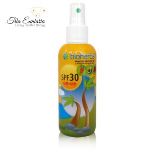 Sunscreen Face And Body Oil,  SPF 30, 150 ml, Bioherba