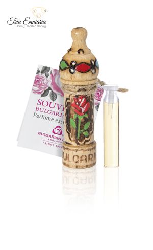 Souvenir Muscal With Perfume Essence Rose, 2 ml, Bulgarian Rose