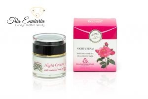 Night Cream For Face Rose Dive, 50 ml, Bulgarian Rose