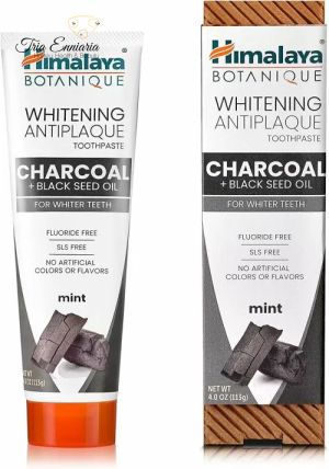 Whitening Toothpaste With Charcoal And Black Cumin, 113 g, Himalaya 