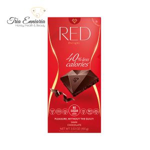 Dark Chocolate, 100 g, Red
