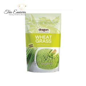 Organic Wheat Stalks Powder, 150 g, Dragon Superfoods