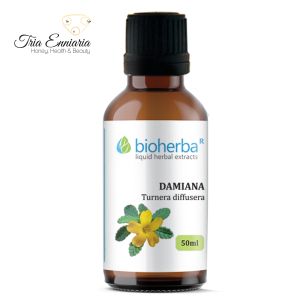 Damiana Tincture, 50 ml, Bioherba