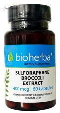 Sulforaphane From Broccoli, 400 mg, 60 Capsules, Bioherba 