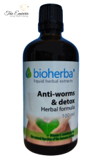 Anti-worms detox, Troychatka (Wormwood, Clove And Green Walnut), Tincture, 100 ml, Bioherba