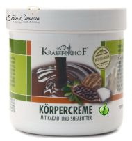 Cremă de corp Asam cu cacao și unt de shea, 250 ml, Krauterhof