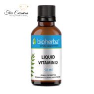 Vitamina D Liquido Cholecalciferol, 50 ml, Bioherba