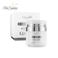 Night Face Cream With Colloidal Silver, Hyaluron And Q10, 50 ml, Colloid