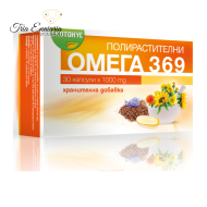 Полирастителни Омега 369, 1000 mg, 30 капсули, Екотонус