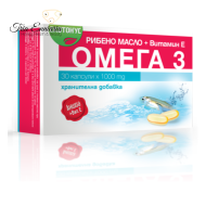 OMEGA 3 - Рыбий жир, Анчоус, 1000 мг, 30 капсул, Екотонус